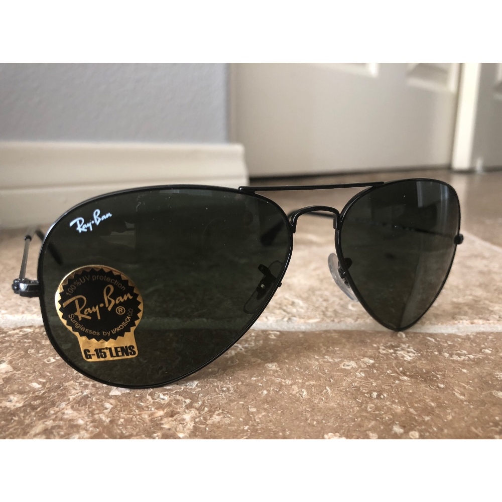 Ray Ban Aviator Black 3025